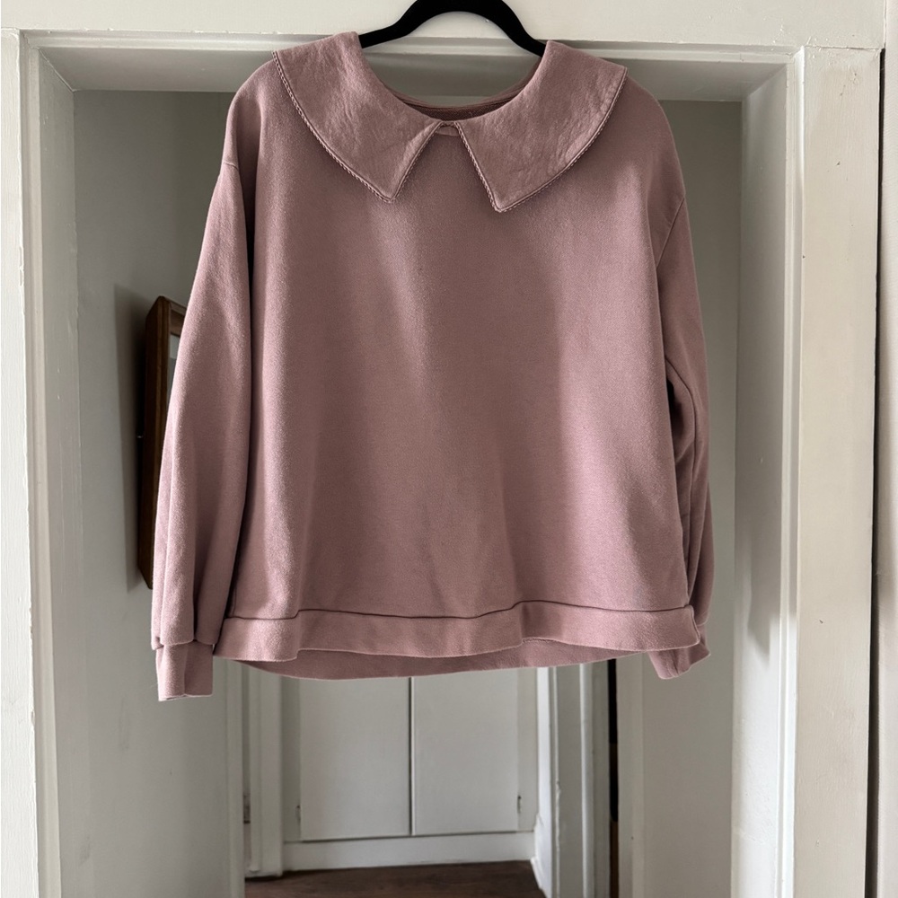 Madewell (Re)sourced Cotton Collared Sweatshirt